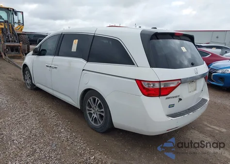 2011 Honda Odyssey Ex-L from USA, damaged, VIN 5FNRL5H69BB084344